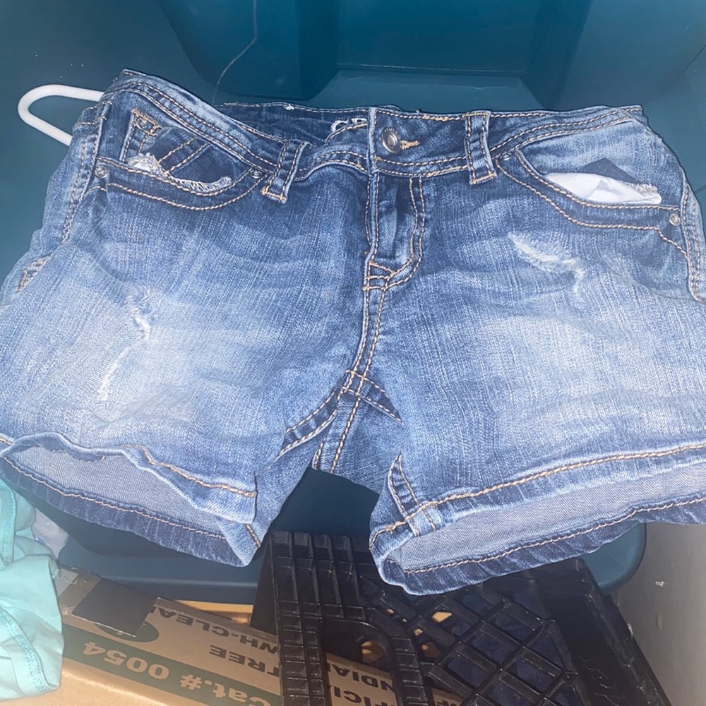 jean shorts